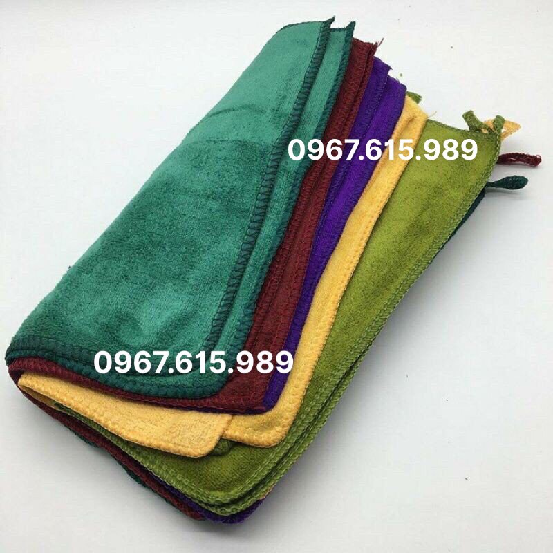 Khăn nail, khăn làm móng dày dặn  mềm mịn không bai xù
