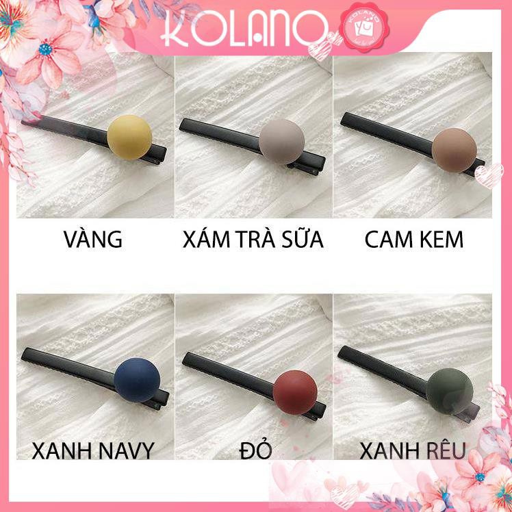 Kẹp Tóc Mái KOLANO Kẹp Tóc Hàn Quốc Mỏ Vịt Phong Cách Nhiều Màu Xinh Xắn FAH-001254