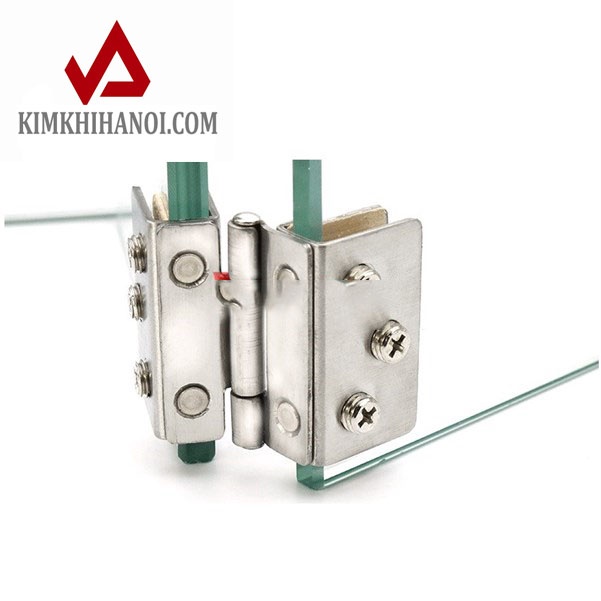 BẢN LỀ kẹp cửa kính INOX CAO CẤP - 1 CÁI hàng cao cấp