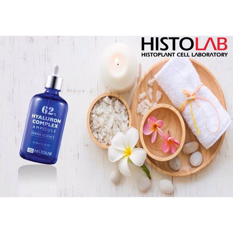 Tinh chất cấp ẩm Ha 62% Histolab dành cho da mặt - 62% Hyaluron Complex Ampoule