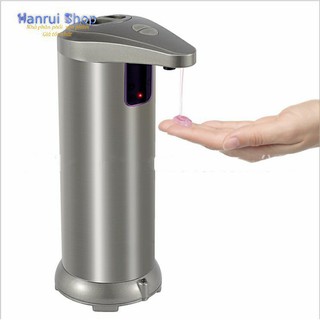 Bình xịt xà phòng cảm ứng tự động chất liệu inox