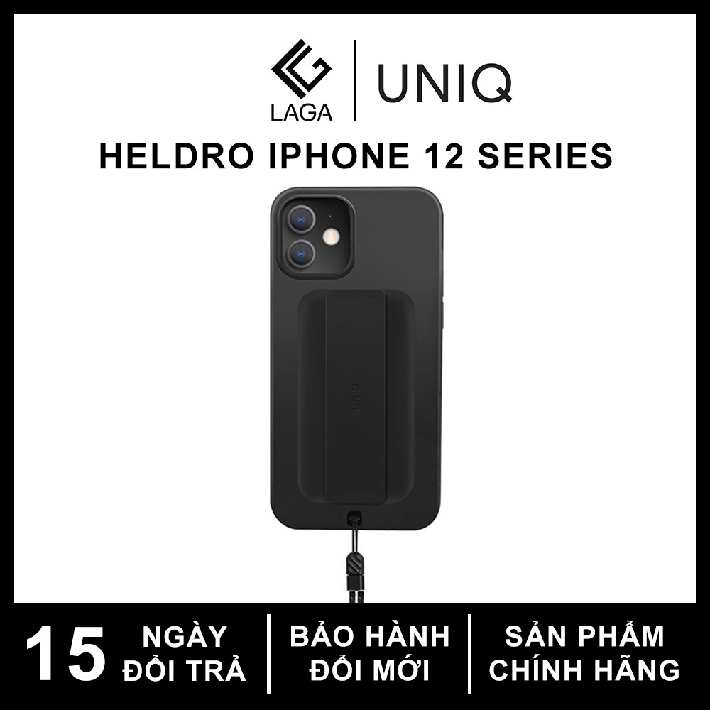 Ốp Lưng UNIQ Heldro Antimicrobial iPhone 12 / 12 Pro / 12 Pro Max