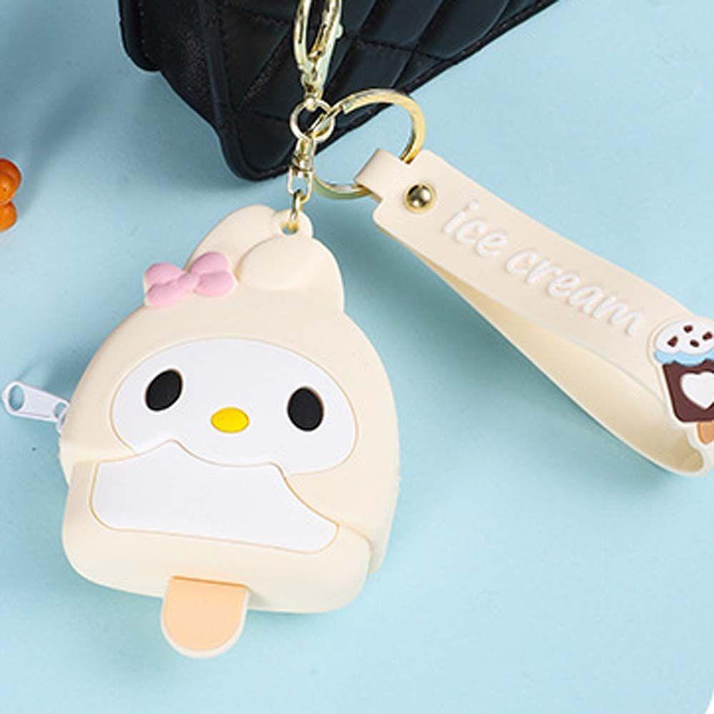 IVORY Ví Đựng Tai Nghe / Tiền Xu Kulomi Dễ Thương