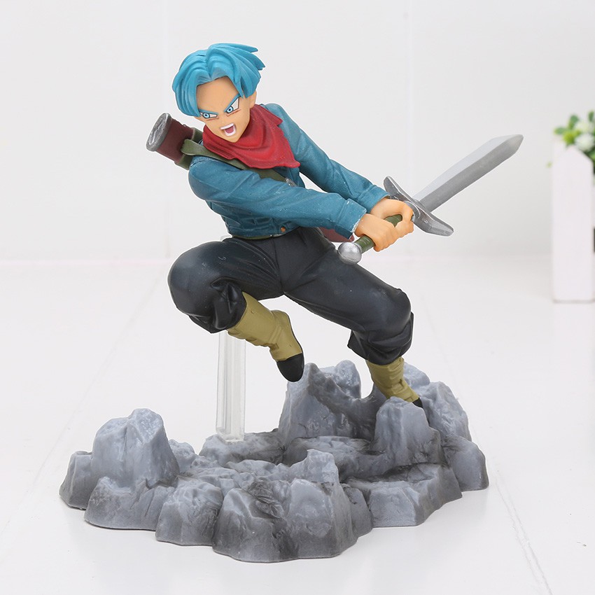 Tượng mô hình nhân vật Son Goku trong Dragon Ball nhiều mẫu mã cao 14cm