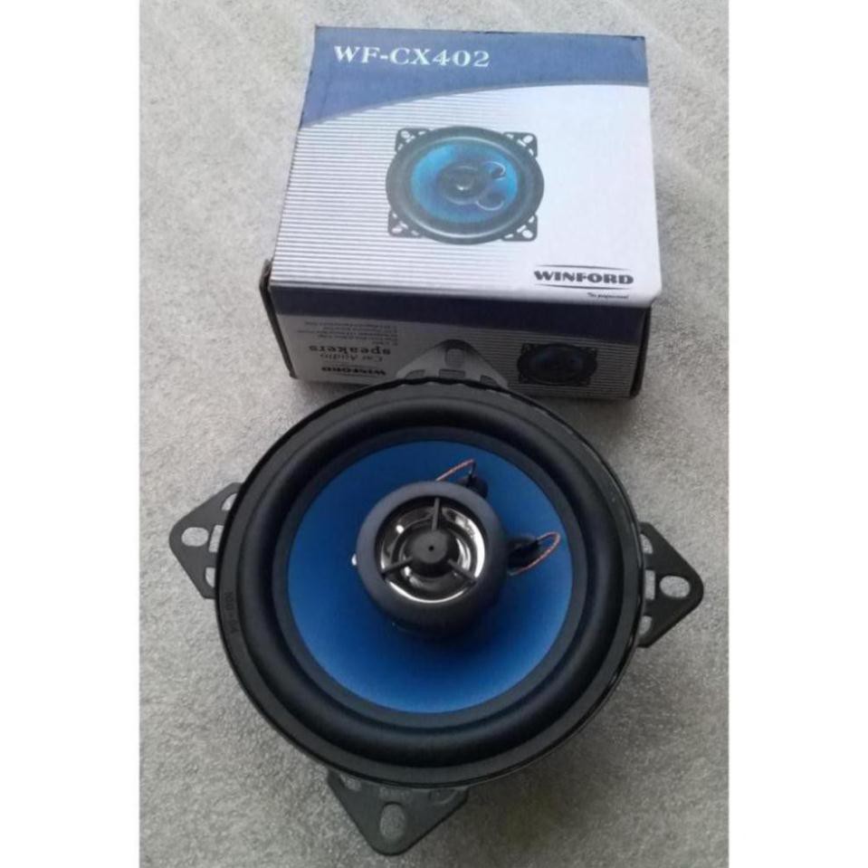 FreeShip - XẢ LỖ LOA ĐỒNG TRỤC 10CM LOA Ô TÔ WINFORD 402 - GIÁ 1 ĐÔI - KHÔNG NẮP