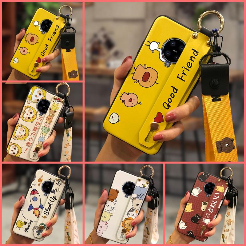 Soft Case Anti-dust Phone Case For Nokia 6.3 Anti-knock Soft Shockproof For Woman New Wrist Strap Cover