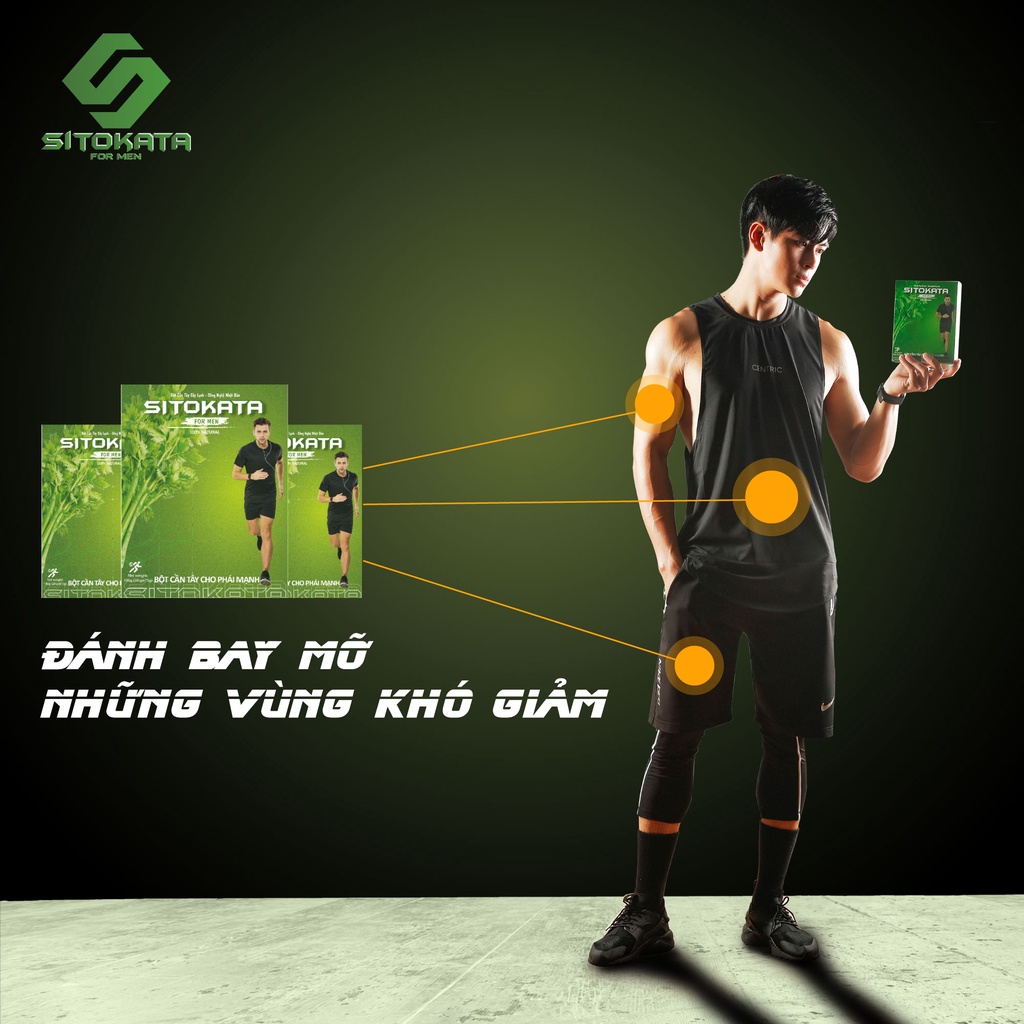 Bột cần tây sitokata For Men - Bột cần tây Nam combo 2 hộp-20 gói- 5g/1 gói | BigBuy360 - bigbuy360.vn
