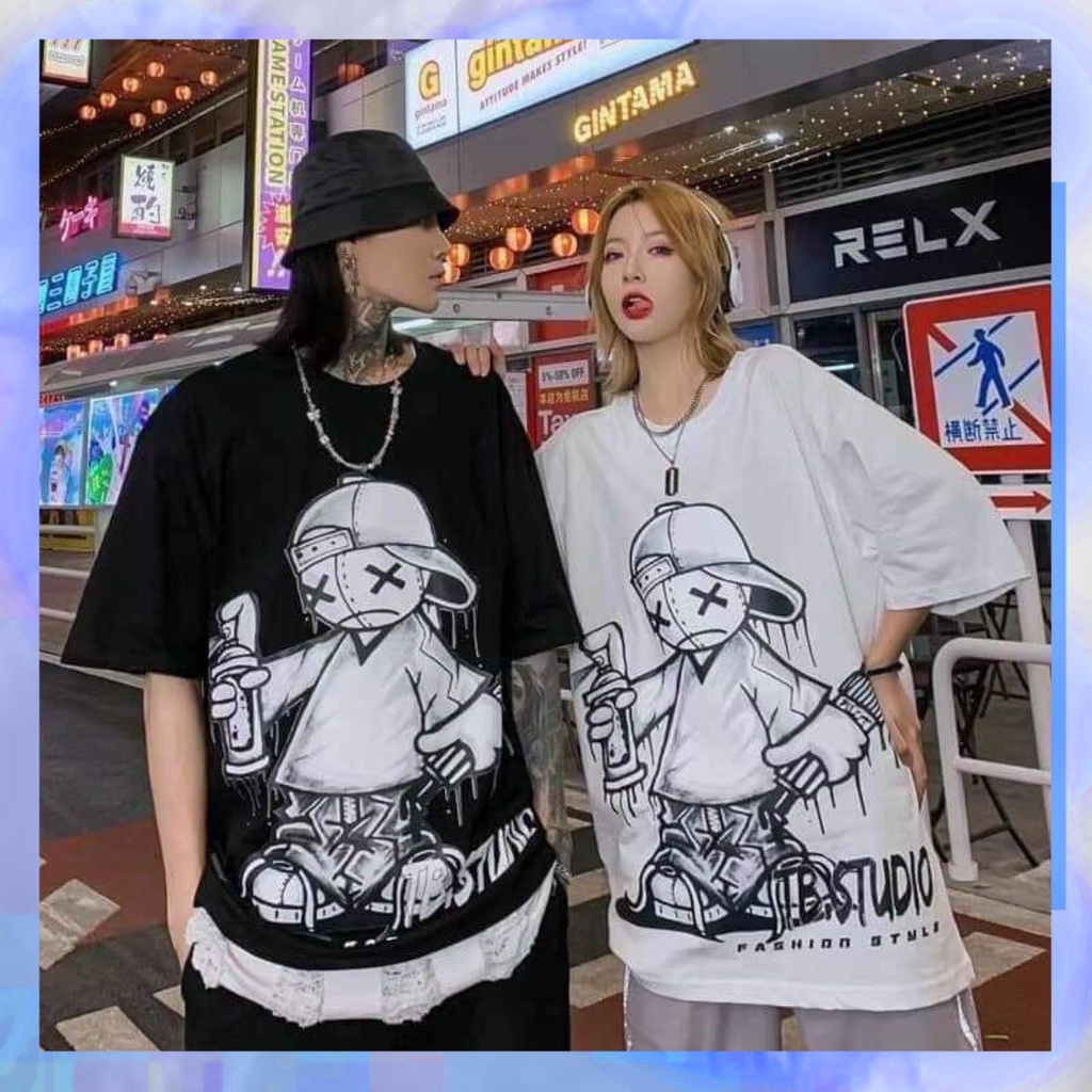 [RẺ VÔ ĐỊCH] Áo Thun Cậu bé mũ lệch Oversize (Áo Unisex Form Rộng)