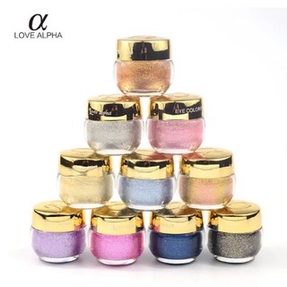 Nhũ mắt kim tuyến love alpha dạng gel
