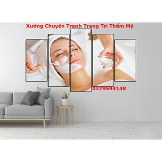 Bộ tranh ghép 5 tấm Spa