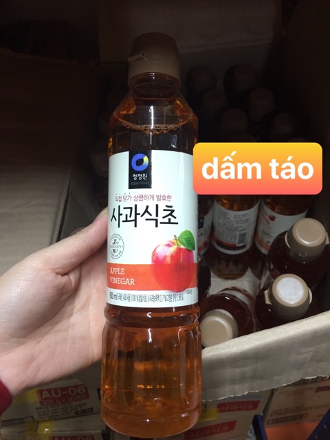 Dấm táo Deasang Hàn Quốc 500ml