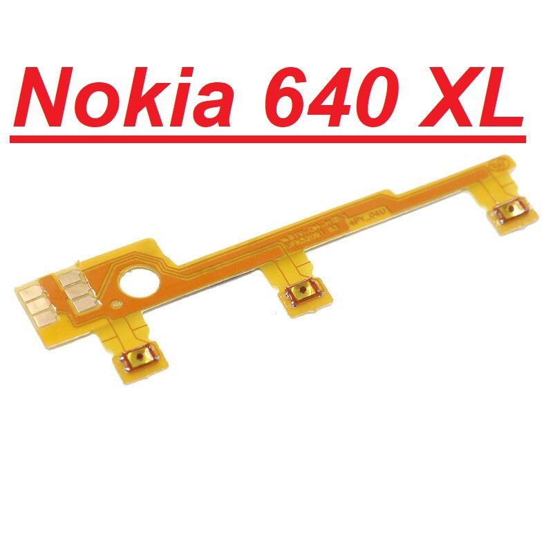 Mạch nút nguồn NOKIA 640 XL dây cáp nút mở nguồn điều chỉnh volum tăng giảm âm lượng linh kiện điện thoại thay thế