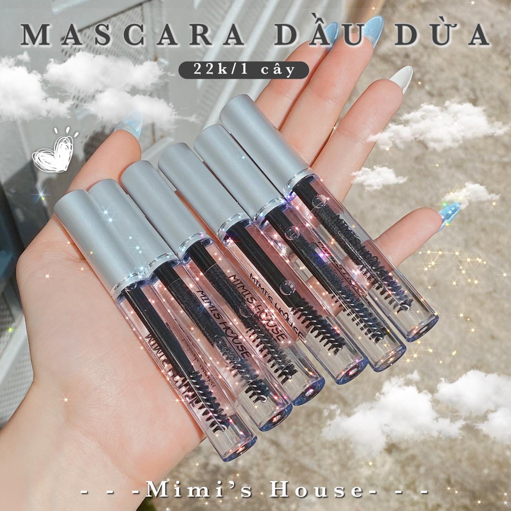 MASCARA DẦU DỪA DƯỠNG MI VÀ CHÂN MÀY