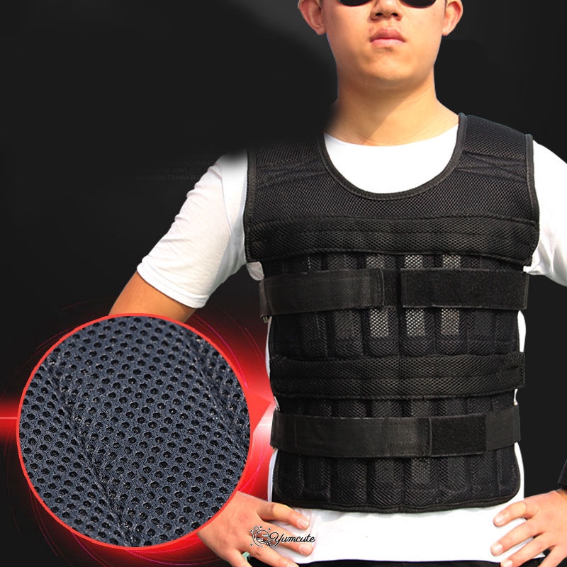 Áo tạ thể lực 20kg có thể điều chỉnh chuyên dụng tập luyện khi đánh quyền anh