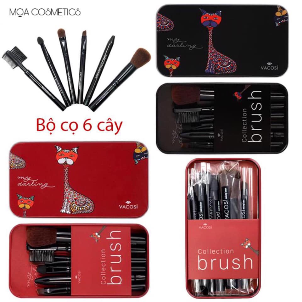 BỘ CỌ VACOSI COLLECTION BRUSH 6 CÂY