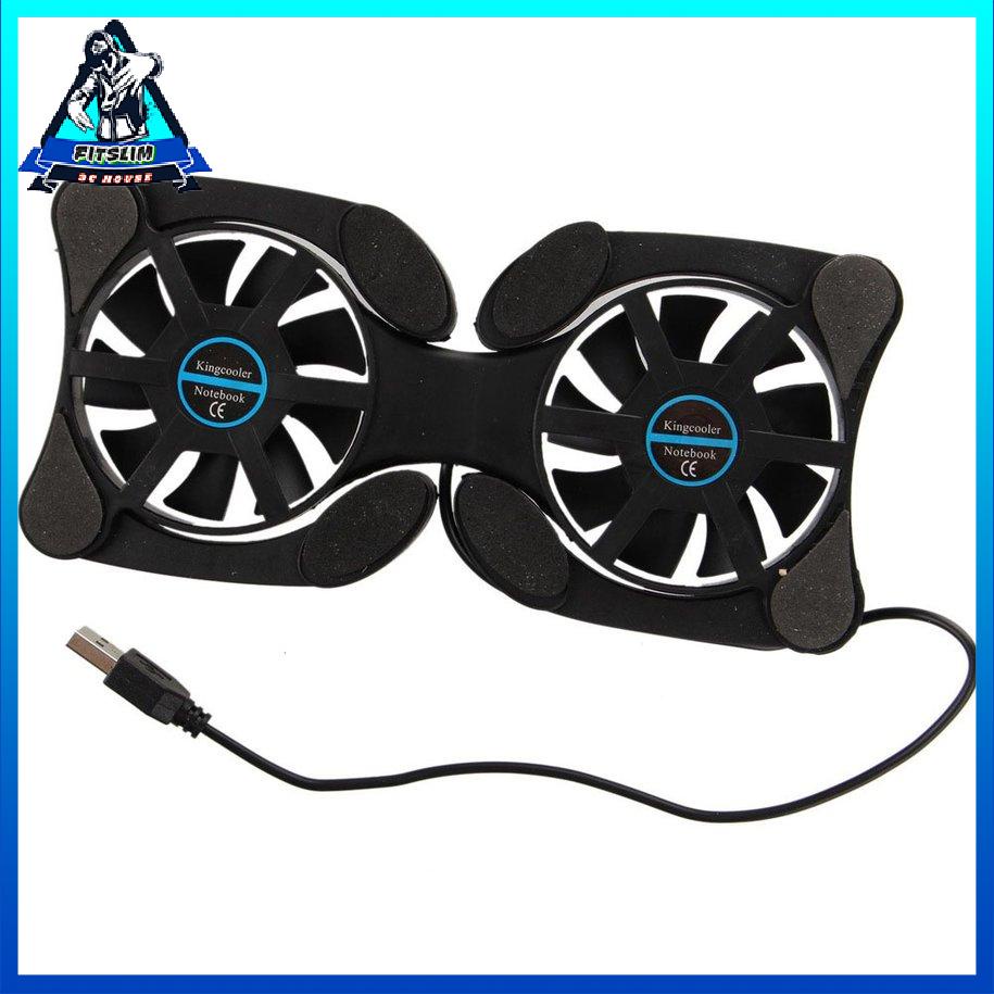 Quạt làm mát USB Máy làm mát CPU có thể gập lại Máy tính xách tay mini Octopus Quạt làm mát đôi [8/25]