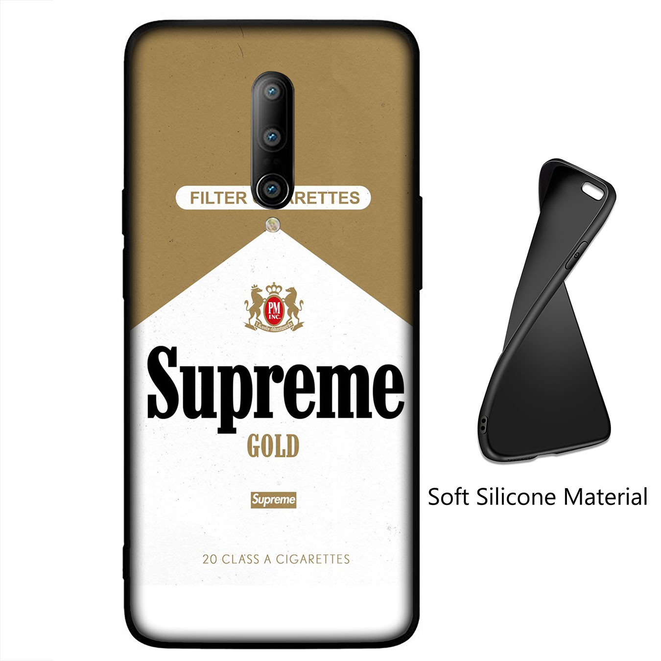 iPhone 12 Mini 11 Max Pro SE 2020 XR Casing Soft Silicone H62 logo marlboro Phone Case