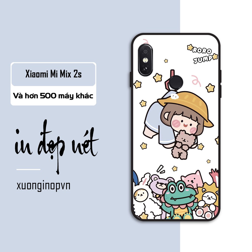 Ốp lưng Xiaomi Mi Max 2/ Mi Max 3/ Mi Mix 2s/ Mi Mix 3 in hình JOJO JUMP dễ thương đang hot trend