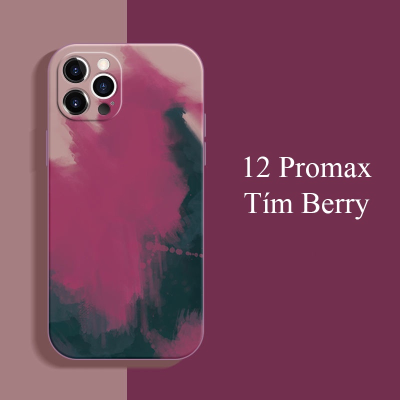 Ốp lưng màu loang cho iPhone 6Plus/7Plus/8plus/X/Xsmax/11Promax/12Promax