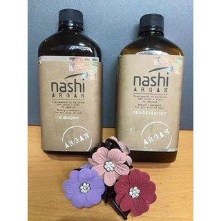 BỘ GỘI XẢ TINH DẦU NASHI ARGAN PHỤC HỒI TÓC  NASHI_ARGAN_SHAMPOON