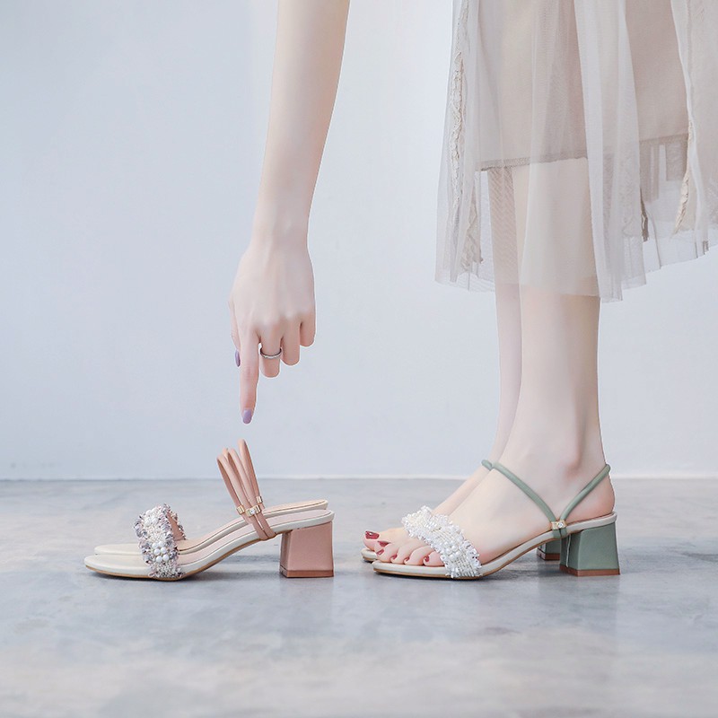 8 Mẫu Giày Cao Gót sandal MWC Nàng cần phải có