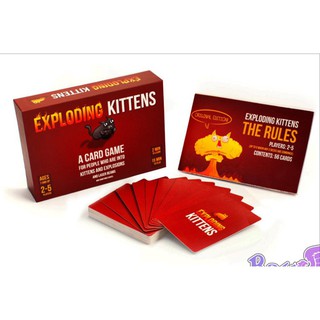 Bộ mèo Mèo Nổ cơ bản Exploding Kittens phổ biến (bản đẹp)