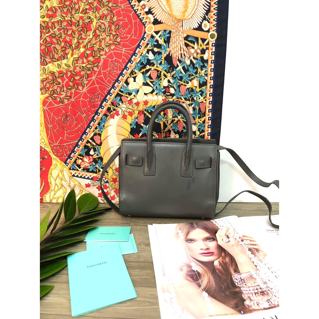 Thanh lý túi nhỏ nữ hiệu Saint Laurent Paris da thật