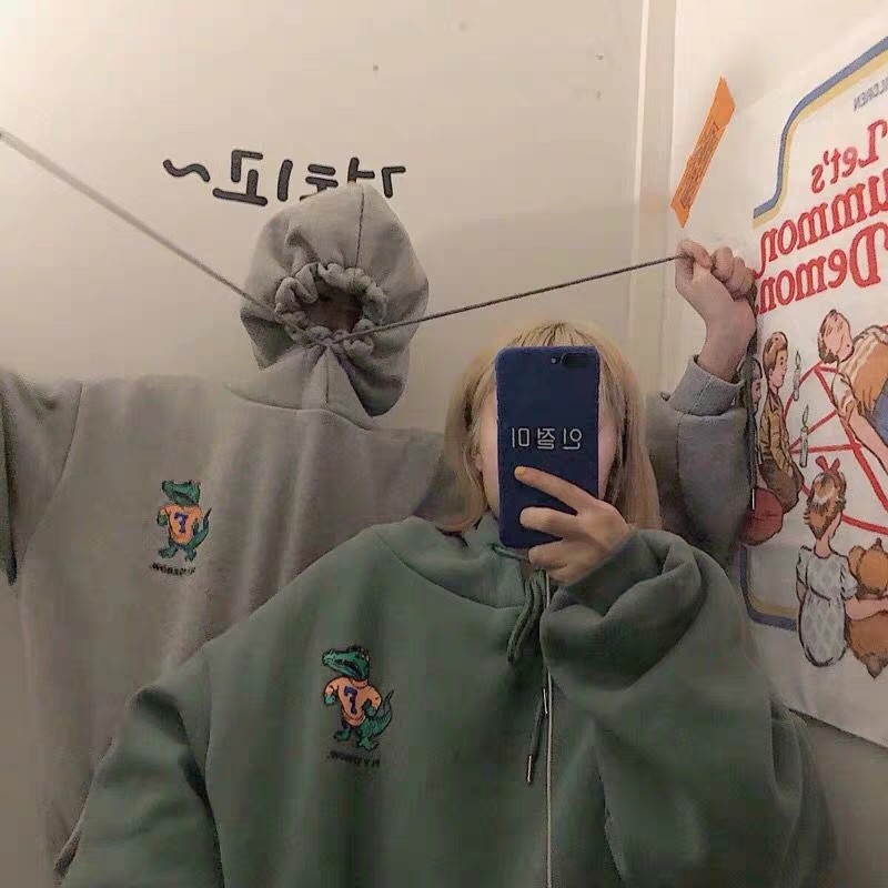 Áo nỉ Hoodie đôi Nam/nữ retro Harajuku rộng Form Unisex cá tính- Kèm ảnh thật