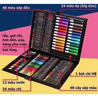 HỘP MÀU 150 CHI TIẾT DÀNH CHO BÉ