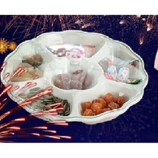 Khay đựng mứt, bánh kẹo bằng sứ