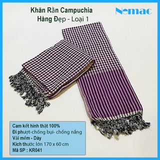 Khăn rằn Campuchia K007/ Khăn đi phượt