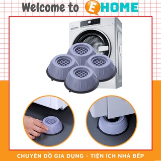 Miếng Đệm Cao Su Lót Chân Máy Giặt Chống Rung Lắc - Chân Kê Chống Rung Cho Máy Giặt eHome EH-117