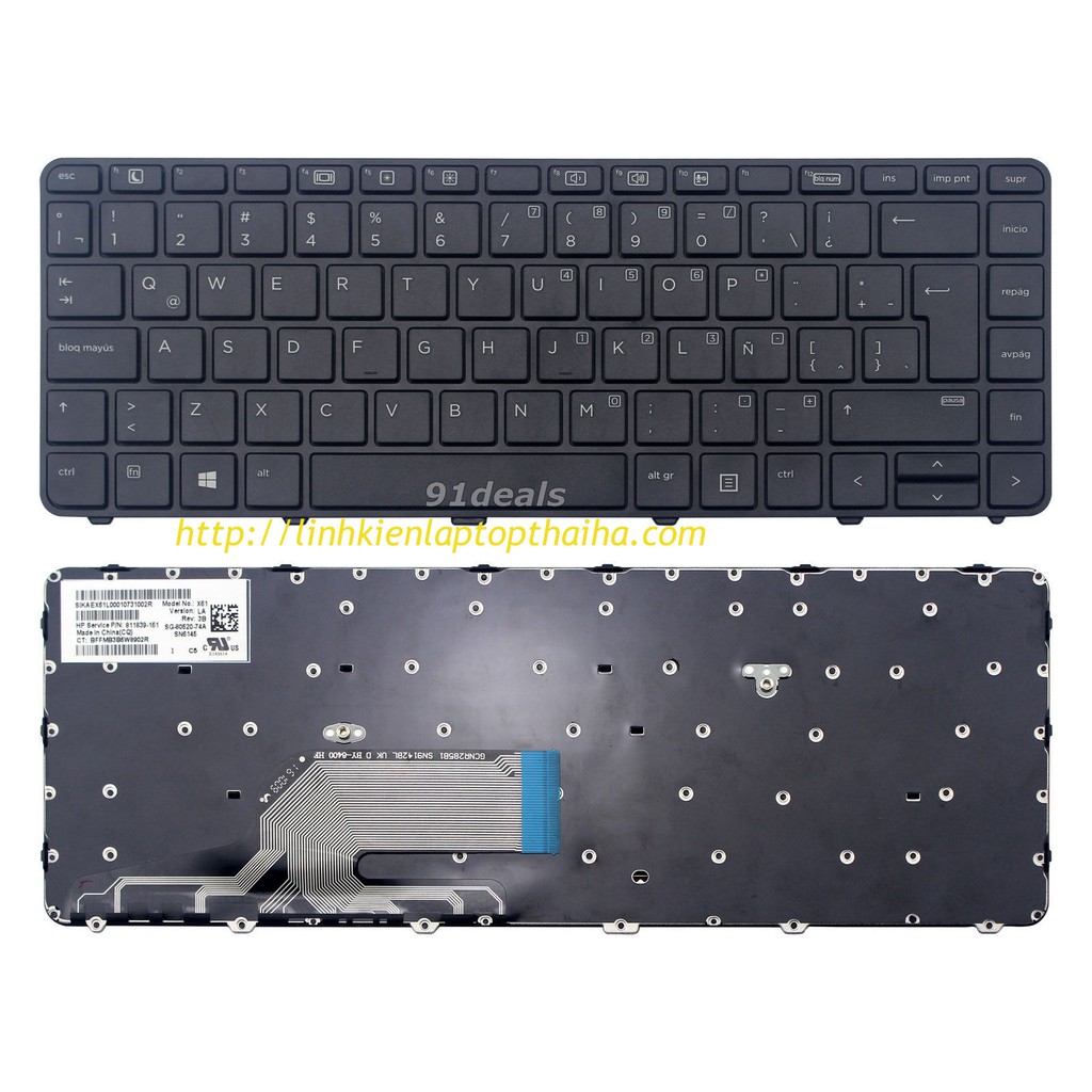 BÀN PHÍM LAPTOP HP PRPBOOK 430 G3 440 G3 430 G4 440 G4 có led và không led