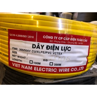 Thanh lý dây điện 2x0,75 lõi mạ đồng 100 mét