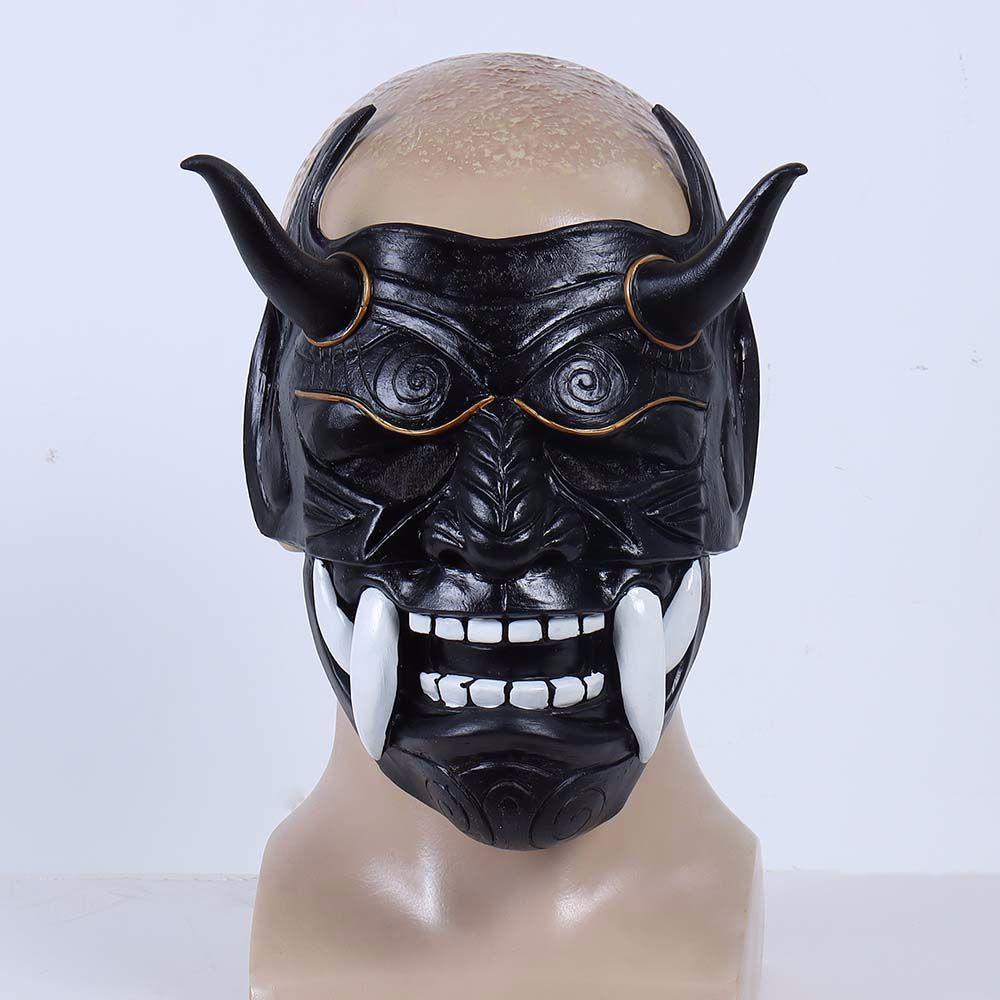 Mặt Nạ Hóa Trang Nhân Vật Samurai Nhật Bản Bằng Latex Toàn Diện