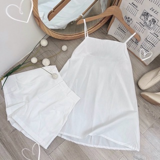 Set áo 2 dât buộc lưng quần short