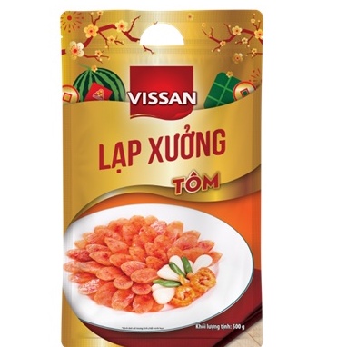 Lạp xưởng tôm Vissan gói 500g