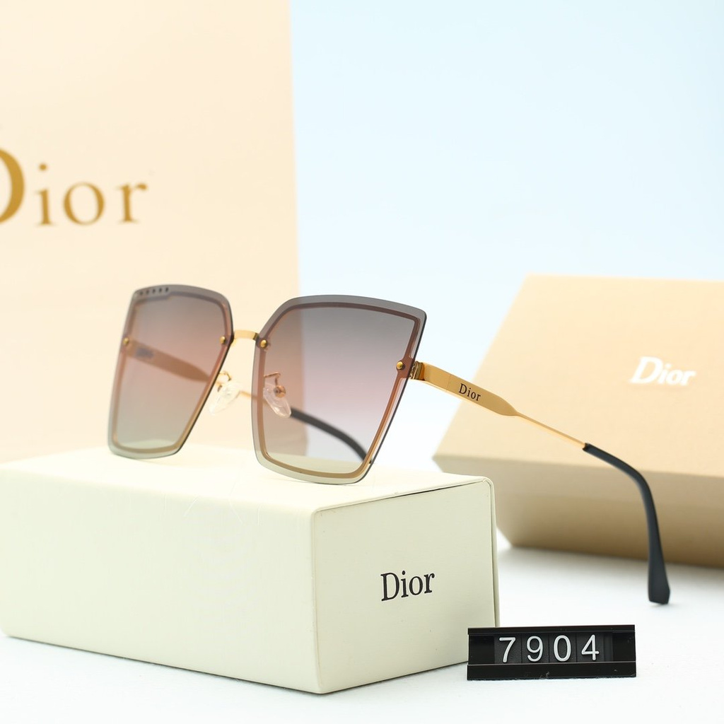 Dior_ Kính râm hàng hiệu dành cho nam và nữ Polarized chính hãng (Có hộp và hộp đựng kính)