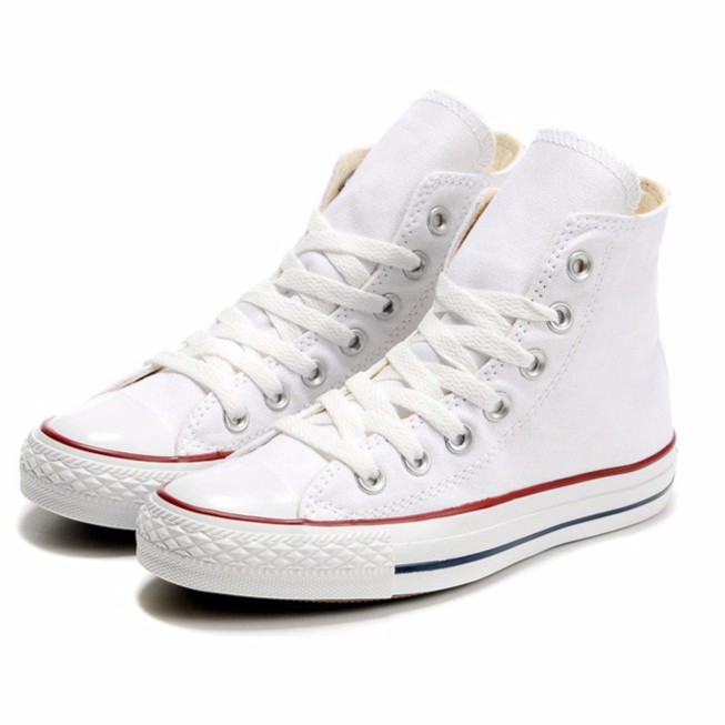 Giày Sneaker Cổ Cao Trắng Nữ | BigBuy360 - bigbuy360.vn