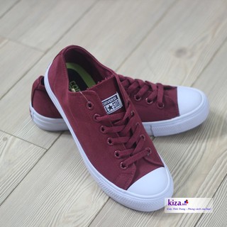 (FreeShip + Box) Giày converse chuck 2 đỏ đô cổ thấp nam nữ