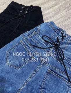 QUẦN JEAN DÃN CẠP SIÊU CAO