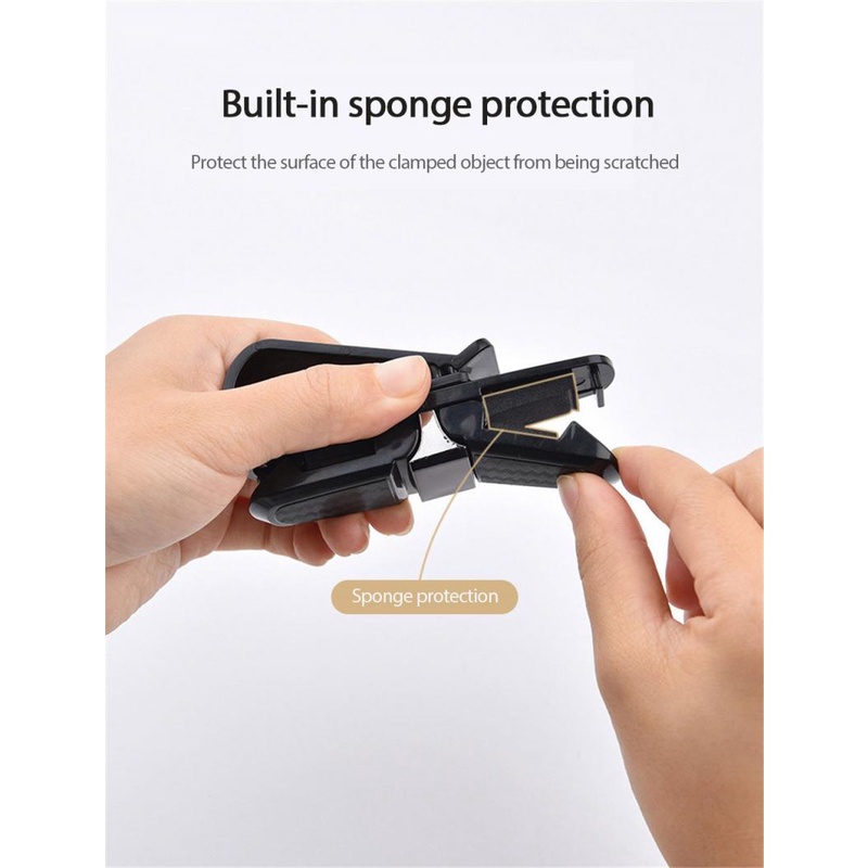 Kẹp Giữ Mắt Kính/Mắt Kính/Thẻ Đa Năng 4 Màu Thông Dụng Cho Xe Hơi