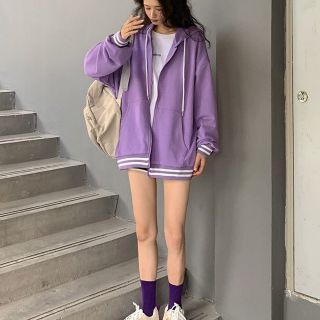 Áo khoác nỉ bông màu tím , xanh, trắng