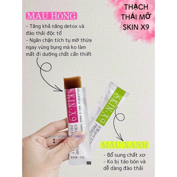 THẠCH GIẢM CÂN SKIN X9