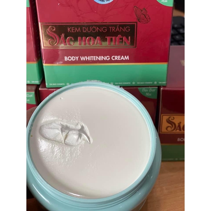 Kem Body Sắc Hoa Tiên Tặng Kèm kem duỡng