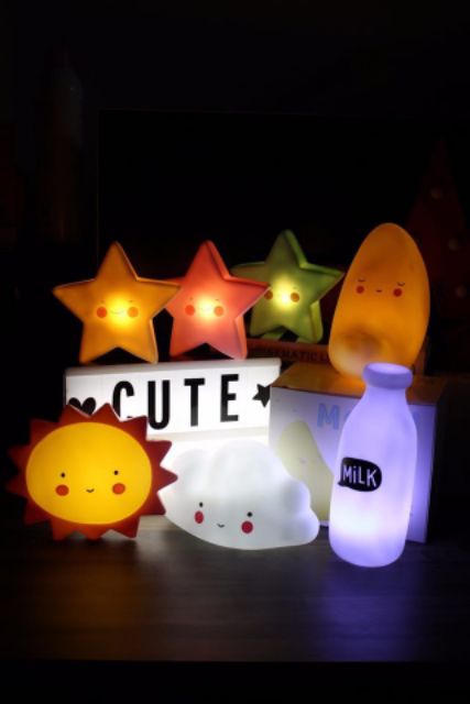 Đèn ngủ nhiều hình,,,,,