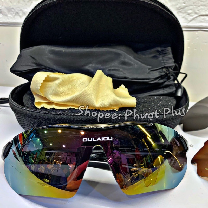 Kính Đi Phượt OULAIOU 5 Trong 1 - Chống nắng, tia uv, đi đêm, đi ngày | BigBuy360 - bigbuy360.vn