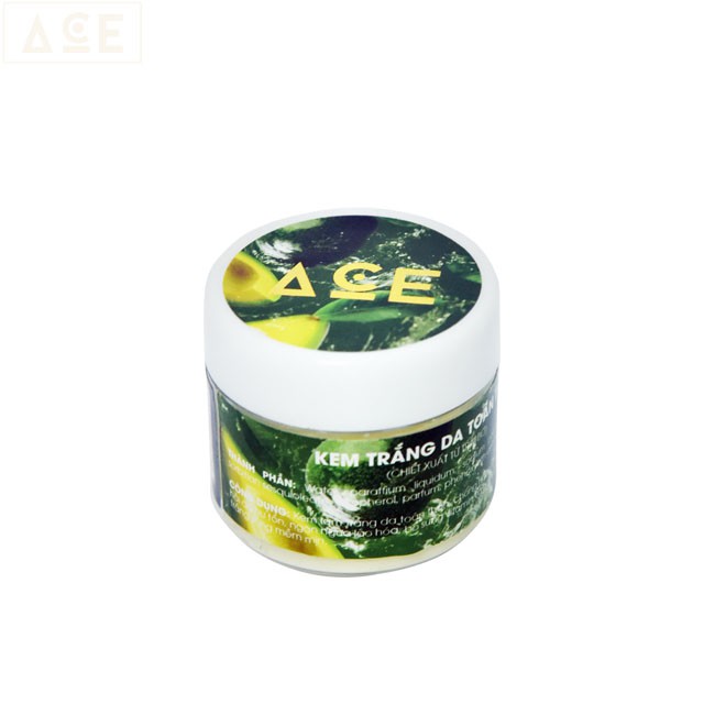 [ MẪU THỬ ] Kem Dưỡng Trắng Da Toàn Thân ACE Body Tinh Chất Bơ (30g)