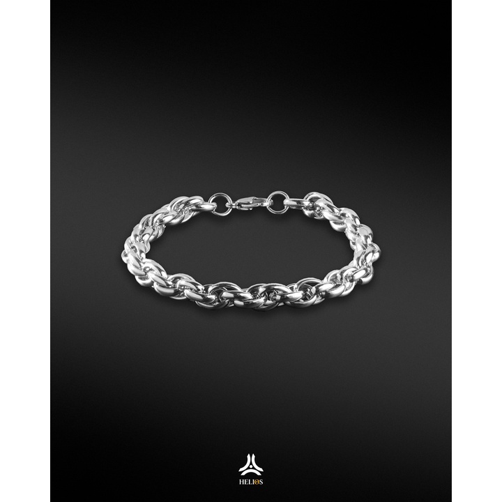 Vòng tay kim loại nam, nữ Helios Cuban Chain