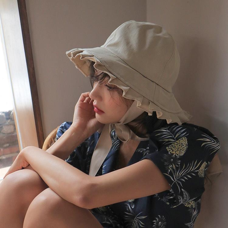 ✧Nón Bucket Cột Dây Phong Cách Hàn Quốc Thời Trang Mùa Hè